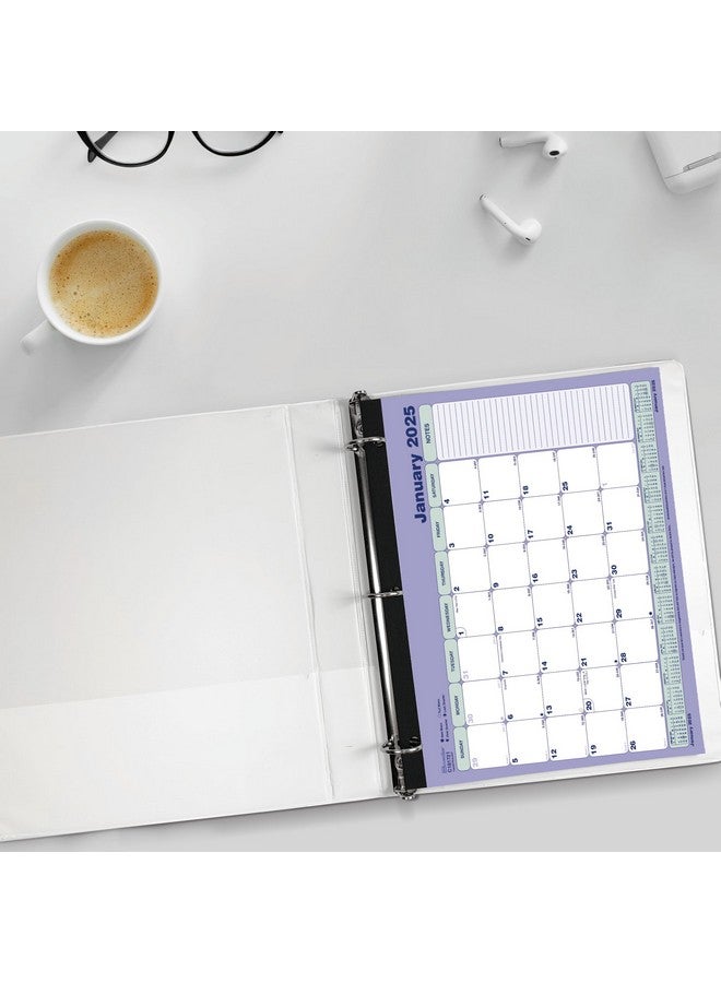 Brownline ® 2025 Monthly Desk Pad Calendar, 12 Months, January To December, Three-Hole Punched, Mini Size, 11" X 8.5" (C181721-25)  - Image 5