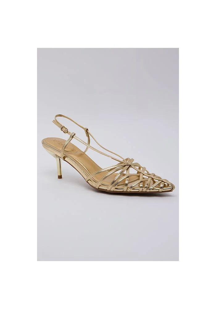 Strappy Slingback Pumps