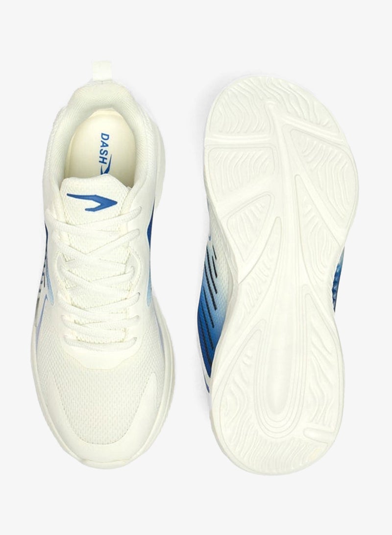 Dash Men's Colourblock Sports Shoes with Lace-Up Closure - Image 5