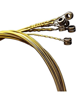 12 PCS Acoustic Guitar Strings, Ideal for Beginners and Performers, Including E-1st B-2nd G-3rd D-4th A-5th E-6th - view 3
