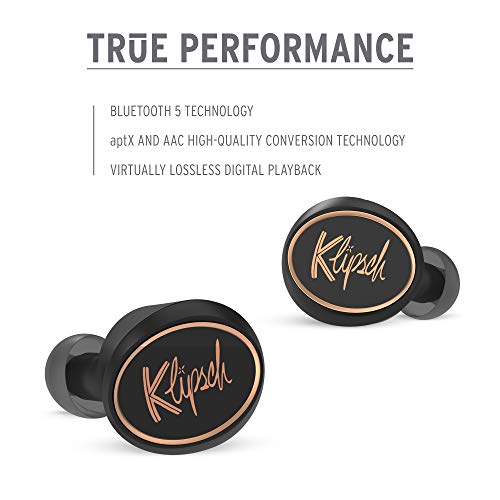 Klipsch T5 True Wireless Headphones, Silver, 1067567, Small - Image 5