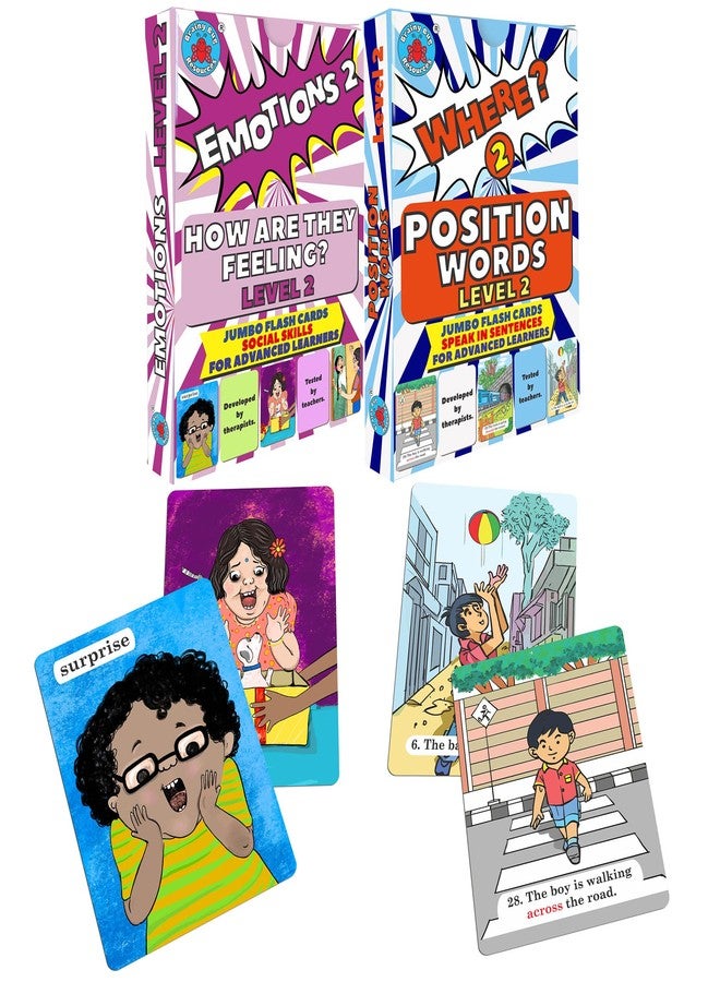 Brainy Bug Resources Emotions 2 and Prepositions 2 | for Advanced Learners | Grammar, Vocabular, Social Skills, Emotional Literacy - Image 1
