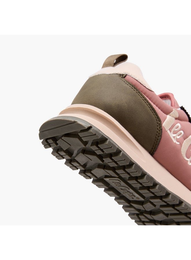 Lee Cooper Women's Logo Detail Lace-Up Sneakers - Image 5