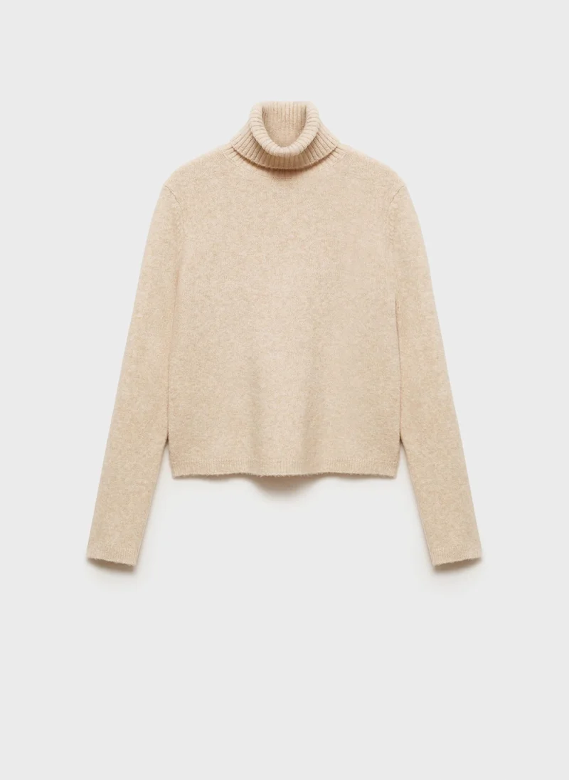 MANGO Mariana Turtle Neck Sweater