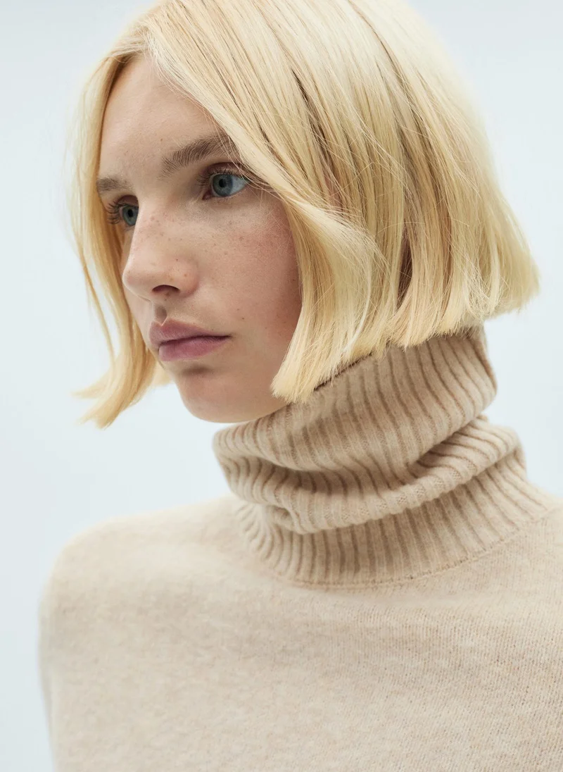 MANGO Mariana Turtle Neck Sweater