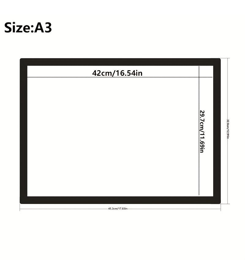 10 Pieces A3 Magnetic Photo Frame Stickers Transparent Reusable DIY Kitchen Decor - Image 3