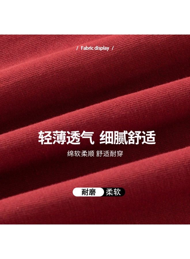 Tucano summer Men's Short Sleeve T-shirt Chinese Style Vintage Round Neck Loose Casual Base Layer Top - Image 5
