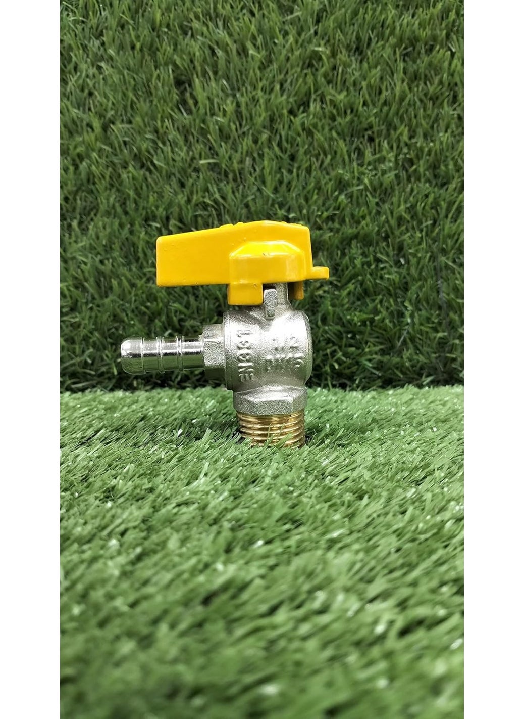 RSP HOME DECOR Forged Brass Nozzle Valve 15mm 12 Inch Male Connection Nickel Plated for Liquid Gas  - Image 2