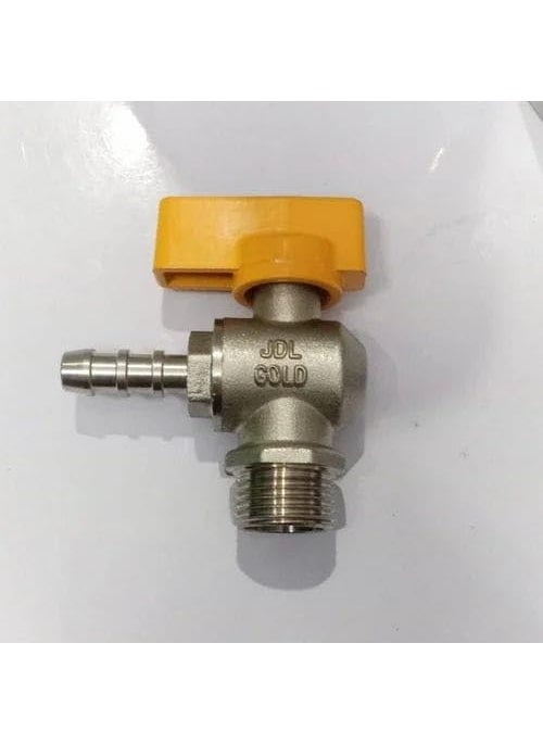 RSP HOME DECOR Forged Brass Nozzle Valve 15mm 12 Inch Male Connection Nickel Plated for Liquid Gas  - Image 4