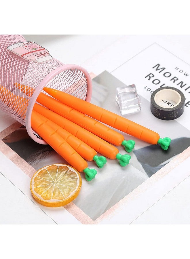 sencoo 4 Pack Carrot Mechanical Pencil Creative Student Stationery Children Brithday Present School Prize Kiddos Gift (0.5Mm) - Image 3