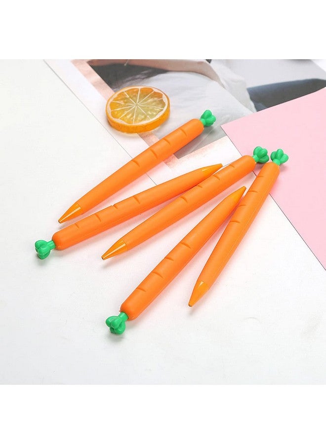 sencoo 4 Pack Carrot Mechanical Pencil Creative Student Stationery Children Brithday Present School Prize Kiddos Gift (0.5Mm) - Image 5