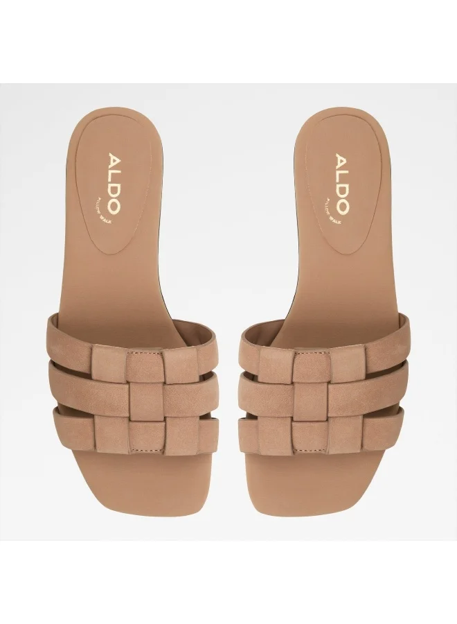 Aldo  GOTOSANDAL Textured Flat Sandals for Women | Best Price UAE
