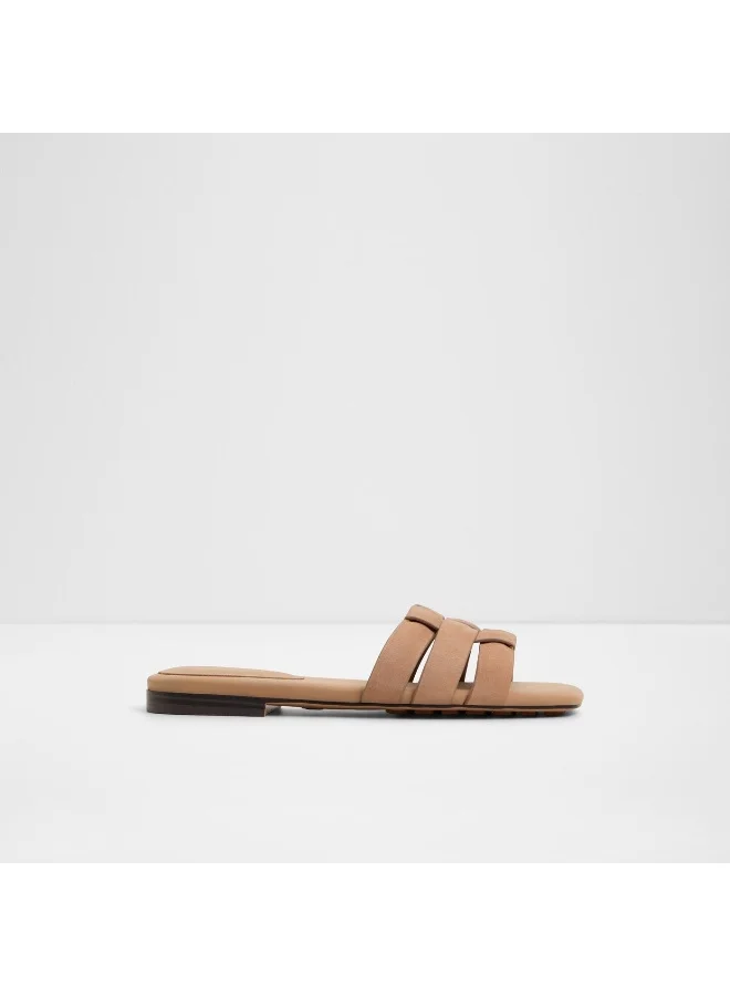 الدو GOTOSANDAL Textured Flat Sandals