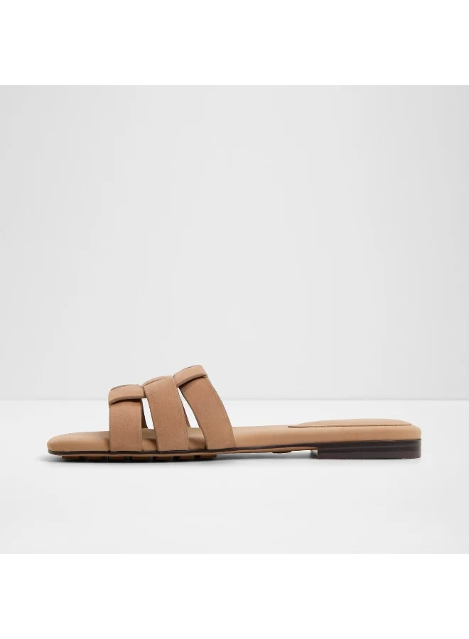 Aldo  GOTOSANDAL Textured Flat Sandals for Women | Best Price UAE