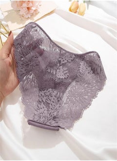 Eckek 3Pcs/set  Lace Panties Women Floral Briefs S-XL Ladies Underpants Low Waist Lace Underwear Female Lingerie 6 Colors  - Image 5