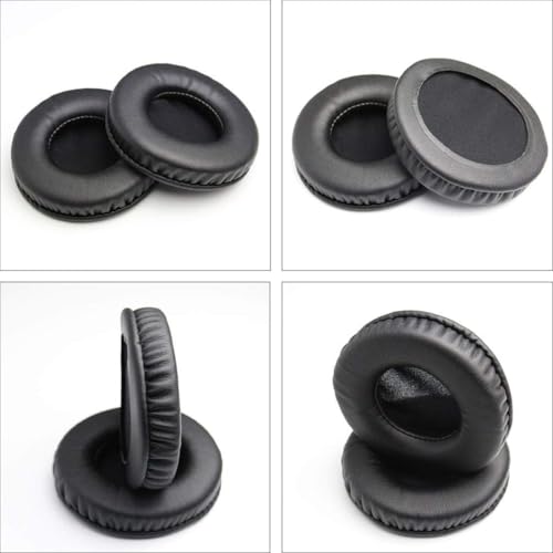 Street27® Ear Pads Replacement Compatible with JBL Infinity Glide 500 & 700, Boat Rockerz 600/610 Headphones, Protein Leather, Soft Memory Foam Earpads Cushions - Black - Image 3