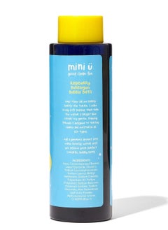 mini-u Bubble Bath for Babies & Kids: Raspberry Bubblegum - Gentle, Tear-Free Formula for Sensitive Skin - Perfect for Fun and Bubbly Bath Time - Delightful Scent to Make Bathing Enjoyable  - Image 2