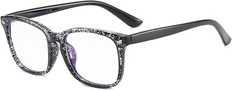 MAXJULI Blue Light Blocking Glasses,Computer Reading/Gaming/TV/Phones Glasses for Women Men(Transparent Black) - Image 2