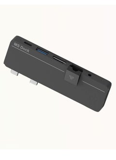 Excefore USB C Docking Station, Docking Station with 8 Ports, 8 in 2  100W USB C Thunerbolt 4+ 4K HDMI+ USB3.0+ USB-C 3.0+ 100M LAN+ Audio+ SD+ TF Slot USB C Multiport Adapter for Surface Pro 9/Pro 8/Pro X  - Image 1