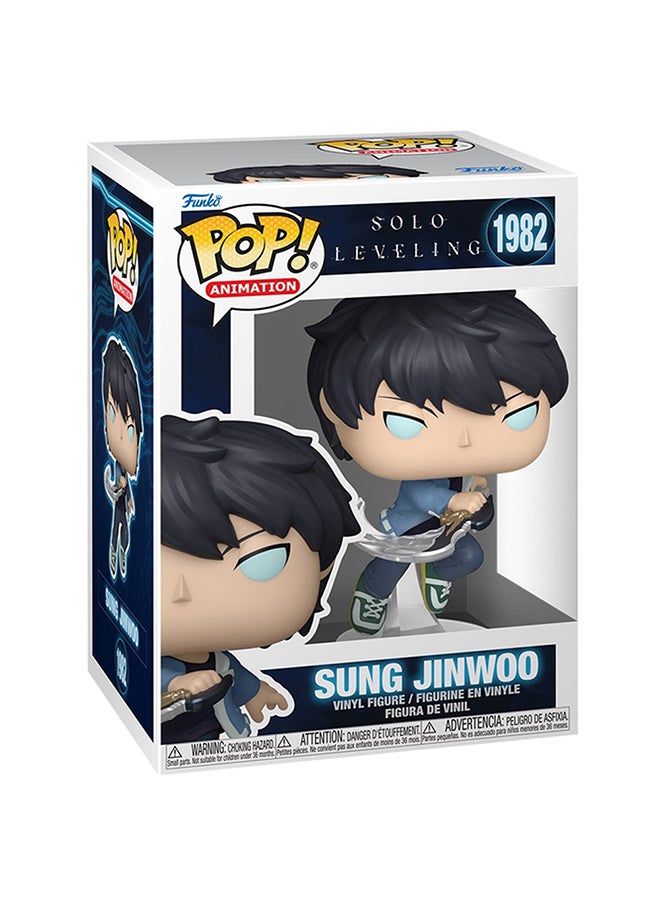 Funko Pop! Animation: Solo Leveling - Sung Jinwoo w/chase, Collectible Vinyl Figures - Gift Idea - Official Merchandise - Toys for Kids & Adults - Model Figure for Collectors and Display - Image 1