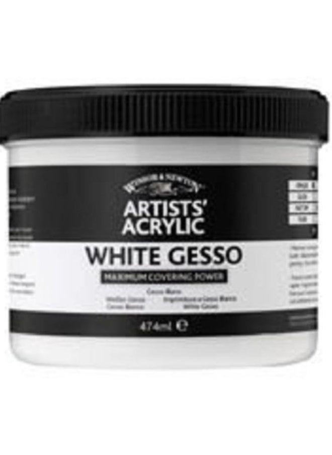 WINSOR & NEWTON Professional Acrylic Medium, White Gesso, 946ml (32-oz)  - Image 2