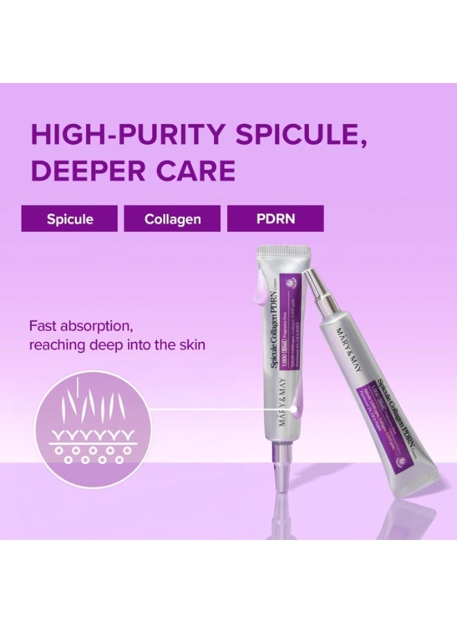 Mary Meyer Mary&May 2-in-1 Spicule Power Duo – Retinol PDRN + Collagen PDRN Cream Set - Image 5