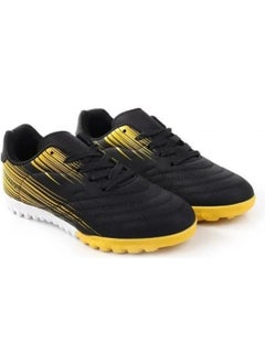 Cool Ronaldo Black Boys Lace-Up Artificial Turf Football Shoes  - Image 4