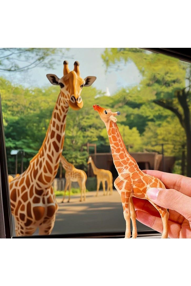 HALAMODO 12-Piece Wild Animal Model Set With Book and Storage Box , Realistic Plastic Toy Figures, Jungle Zoo Animals, Educational Gift For Boys Girls Kids Birthday Multicolor - Image 3