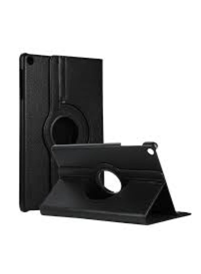 Rotating Case for iPad Pro 12.9-inch 1st & 2nd Generation 2015/2017 Techcircle Slim Premium PU Leather Smart Cover Multi Angle Viewing Stand Folio Magnetic Hard Shell Protective Case Black - Image 1