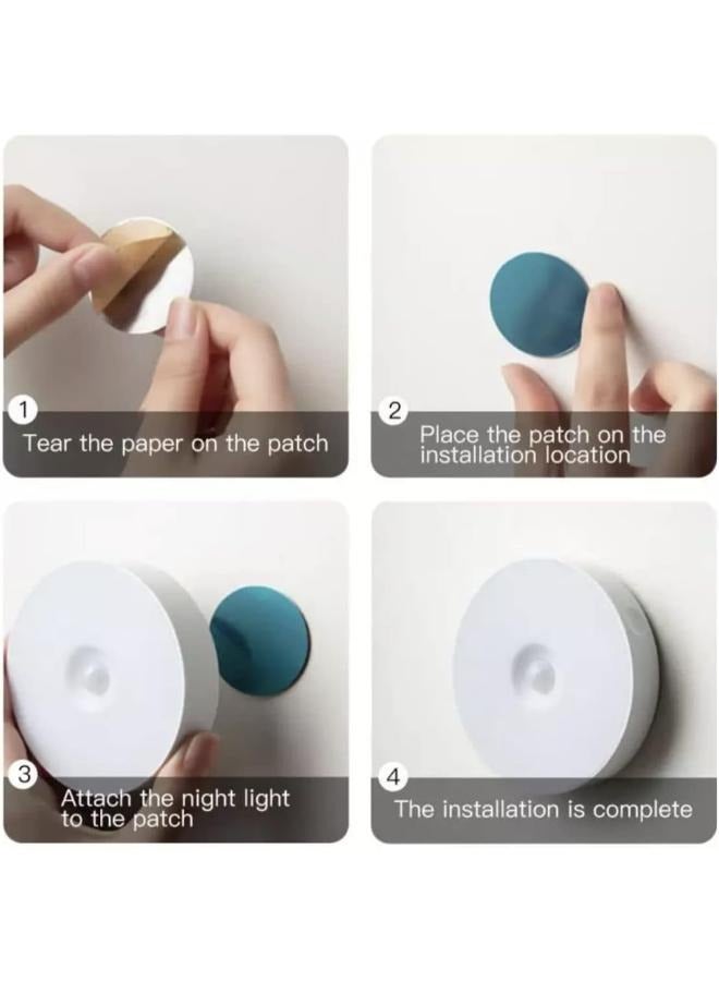 قطعتان من مستشعر الحركة 2 في 1 ضوء ليلي ذكي LED إدراج ضوء الغسق إلى الفجر مستشعر توفير الطاقة، إضاءة ليلية LED لغرفة النوم، الحمام، المطبخ، - Image 5