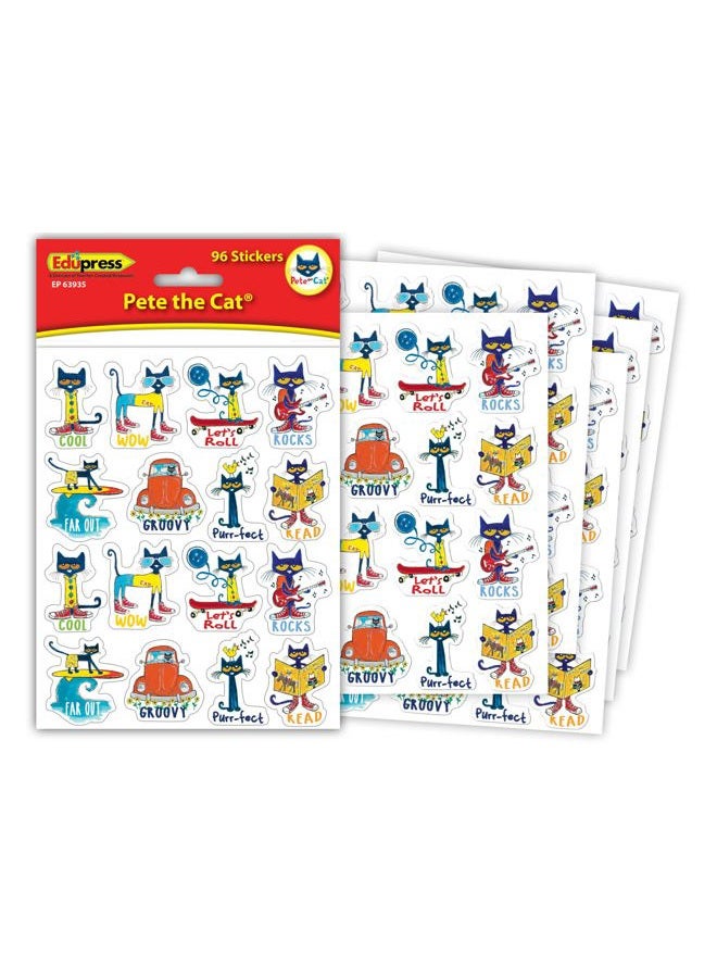 Edupress Pete the Cat Stickers - Image 1