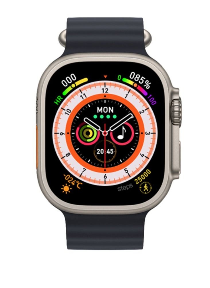 AROAQ - ZW8 Ultra Max Personalized Smartwatch 2.05 Inch Screen Display 200mAh Battery Voice Assistance Feature Wireless Charging Bluetooth Smart Watch - Image 1