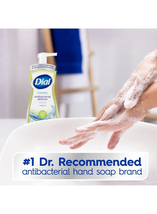Dial Antibacterial Foaming Hand Wash, Soothing White Tea, 7.5 fl oz - Image 4