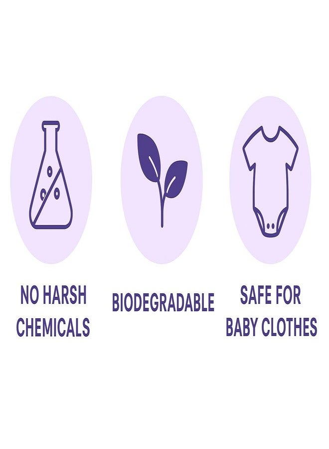 MASHUR FAB | Laundry Detergent for Newborns baby and children - Gentle, Hypoallergenic, Chemical-Free Liquid for Clothes, Stain Remover, Suitable for All skin, Baby Essentials - 1L (3, Bottal) - Image 4