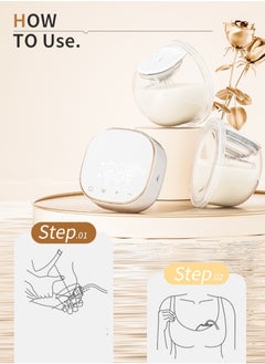 Generic 2 in 1 Wearable Electric Breast Pump Hands Free  - Image 3