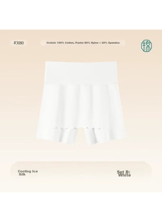 Jindu Safety Shorts For Women, Anti-exposure Seamless Underwear, Double-layer Coverage For Sensitive Areas, Anti-embarrassment, Summer Ice Silk, Wedding Dress Base Layer - Image 2