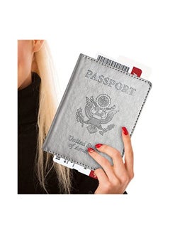 We Happy Travel Passport ID Card Wallet Holder Cover RFID Blocking Leather Purse Case USA  - Image 5