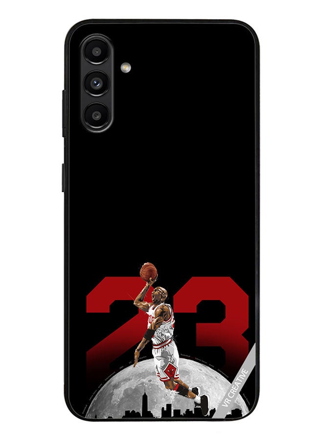 VR CREATIVE Protective Case Cover For Samsung Galaxy A13 5G Lebron 23 Over The City Design Multicolour - Image 1