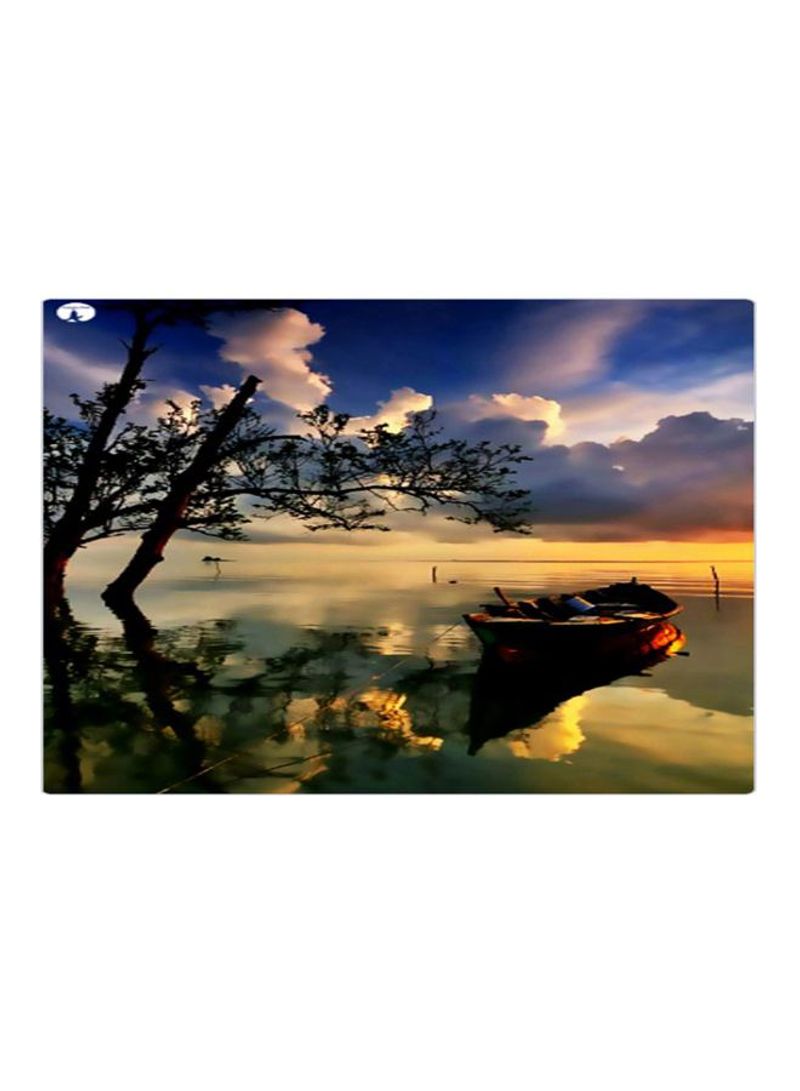 The Printed Anti-Slip Gaming Mouse Pad Multicolor