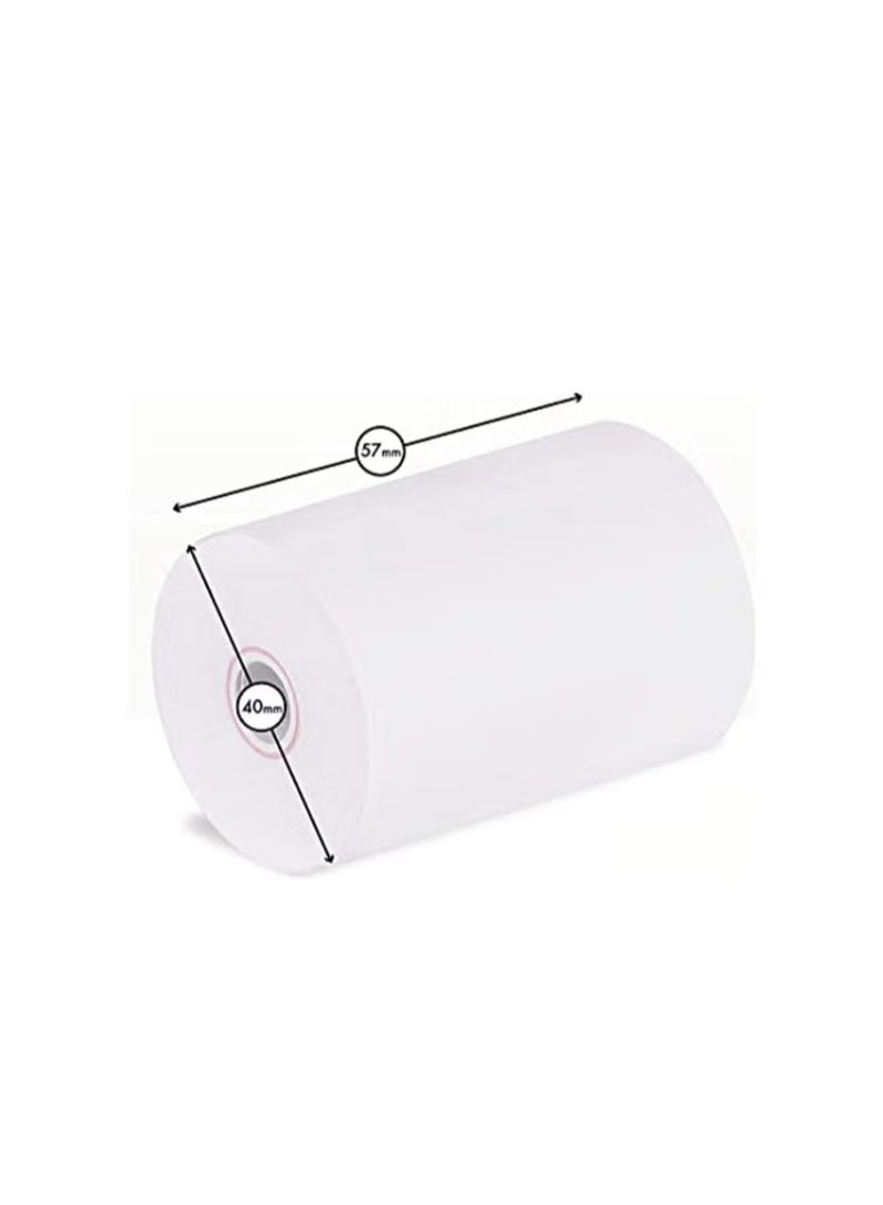 ATM Roll Thermal Paper 57X40mm (100 Rolls) - Image 2