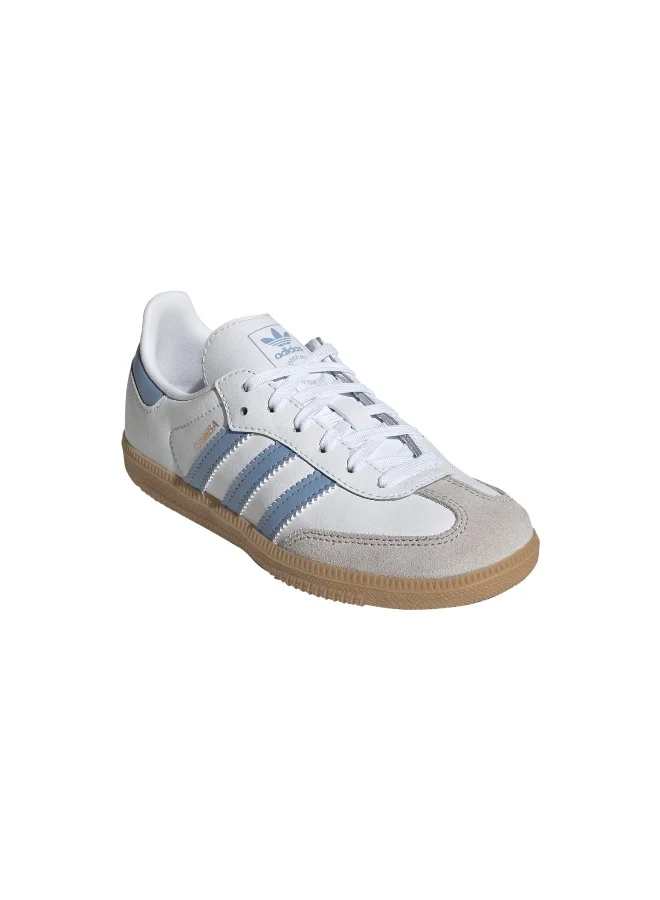 Adidas Adidas SAMBA OG C White CASUAL Trainers FOR KIDS BOYS AND GIRLS 2.5