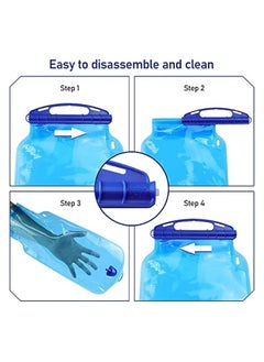 erorex Hydration Bladder - 3L Water Reservoir, Replacement Water Bladder BPA Free, Leak Proof Hydration Pack for Running Cycling Hiking Camping Climbing  - Image 3