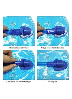erorex Hydration Bladder - 3L Water Reservoir, Replacement Water Bladder BPA Free, Leak Proof Hydration Pack for Running Cycling Hiking Camping Climbing  - Image 4
