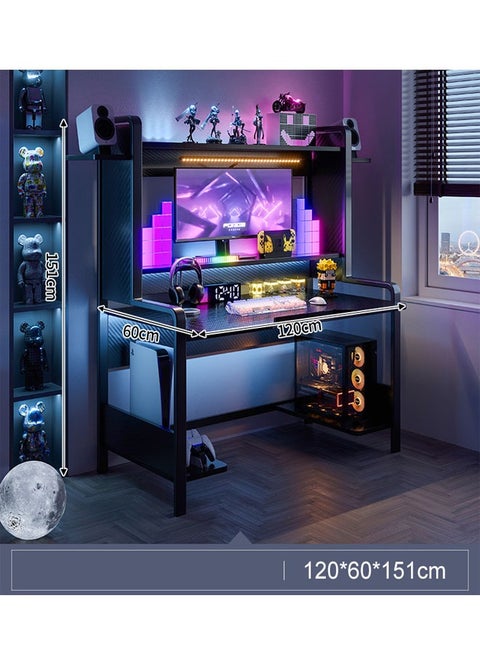 Ergonomic Computer And Multifunctional Gaming Desk Table 120 cm
