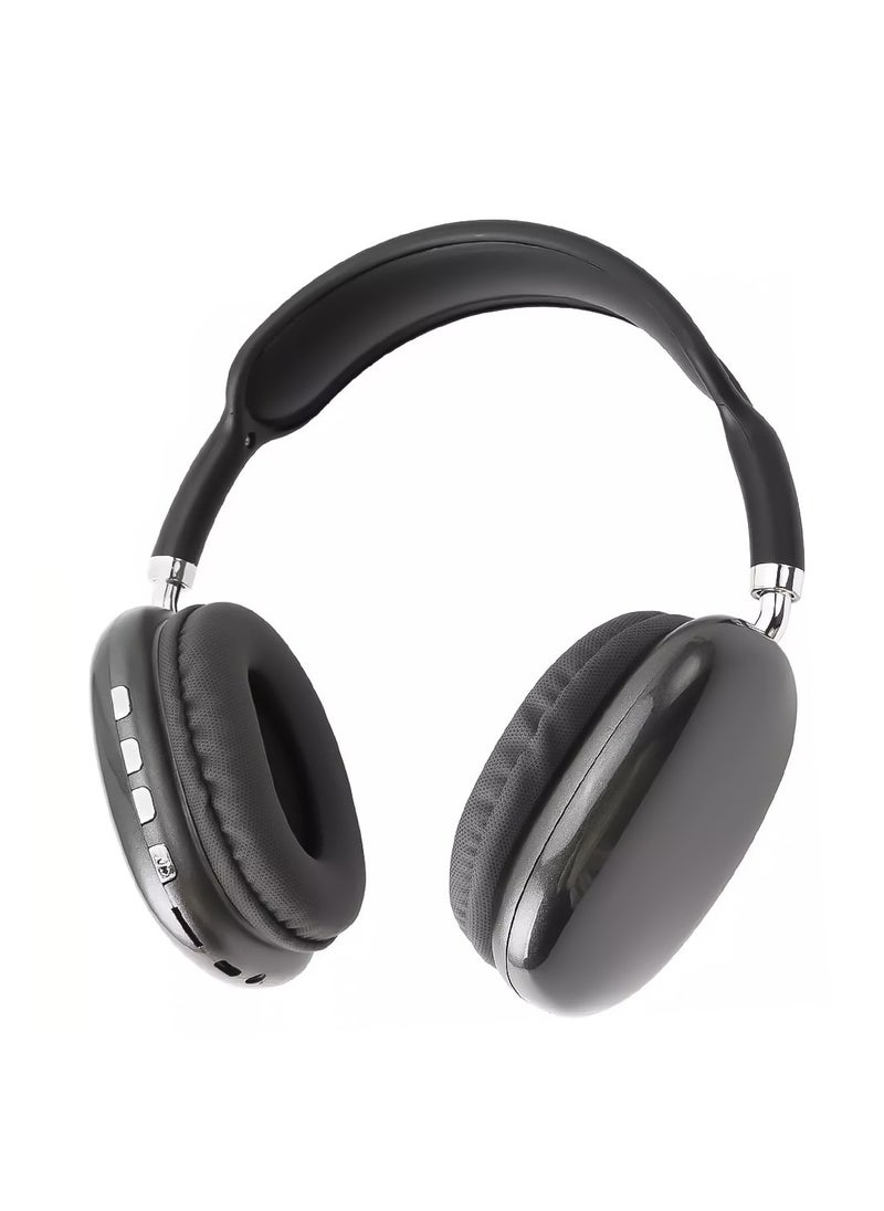 iBRIT Smart Bluetooth Headphone with Built-in Microphone, iBRIT IBSCBTHP Sound Cloud - Black  - Image 1