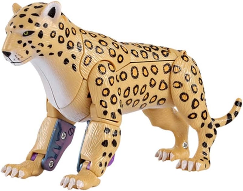 klarako Animal Toys  Transforming Action Figure  Changes from a Detailed Animal Toy to a Robot Toy in Seconds  Great Gift for Both Girls and Boys  Multicolor, Cheetah - Image 3