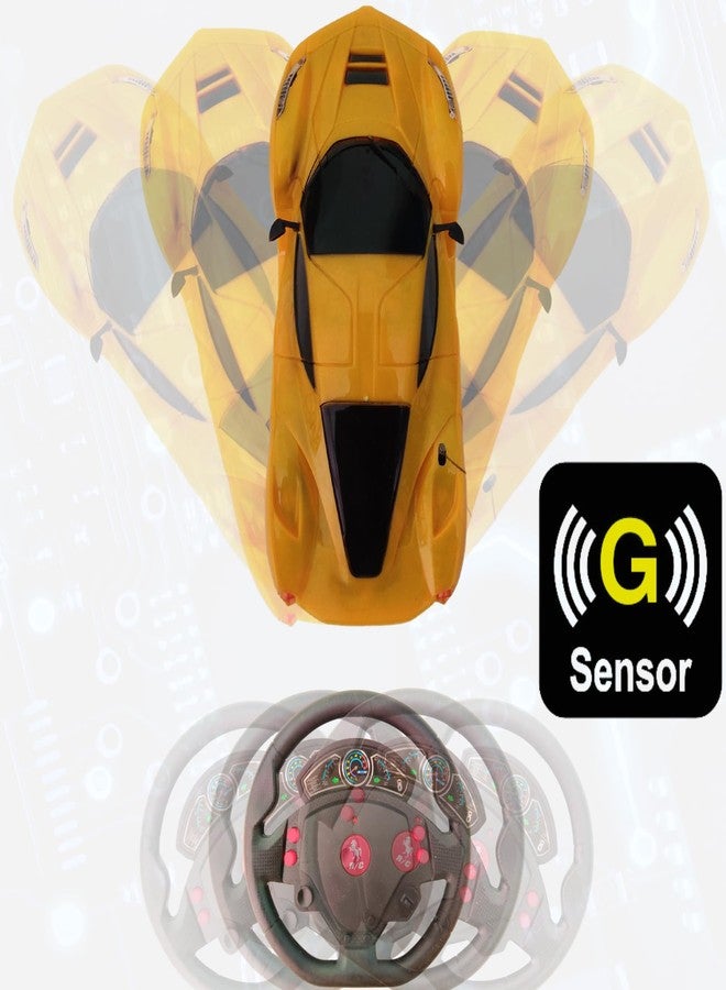 QUEENZOMY لعبة سيارة سباق كوينزومي فيزيمون تعمل بجهاز تحكم عن بعد، مزودة بمستشعر جاذبية، مناسبة للأولاد من عمر 3 سنوات فما فوق | إصدار جديد 4.1 | عبوة من قطعة واحدة | ألوان متنوعة - Image 3