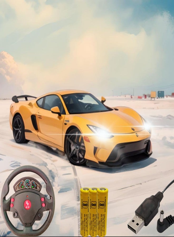 QUEENZOMY لعبة سيارة سباق كوينزومي فيزيمون تعمل بجهاز تحكم عن بعد، مزودة بمستشعر جاذبية، مناسبة للأولاد من عمر 3 سنوات فما فوق | إصدار جديد 4.1 | عبوة من قطعة واحدة | ألوان متنوعة - Image 1