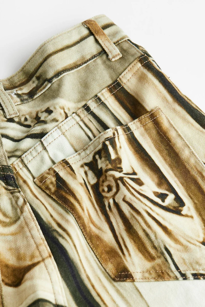 اتش اند ام جينز مطبوع