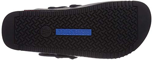 Birkenstock Men's Clogs, Black Black Ls Black Red, 8 US, Narrow - Image 5